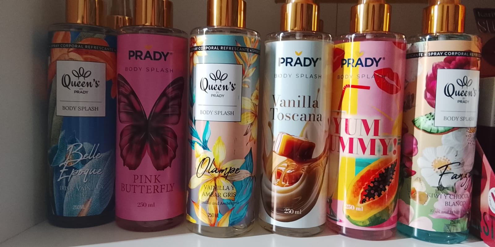 Body splash spray corporal refrescante